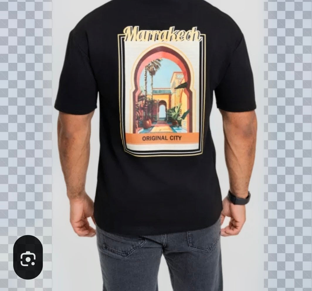 T-shirt Marrakech Noir